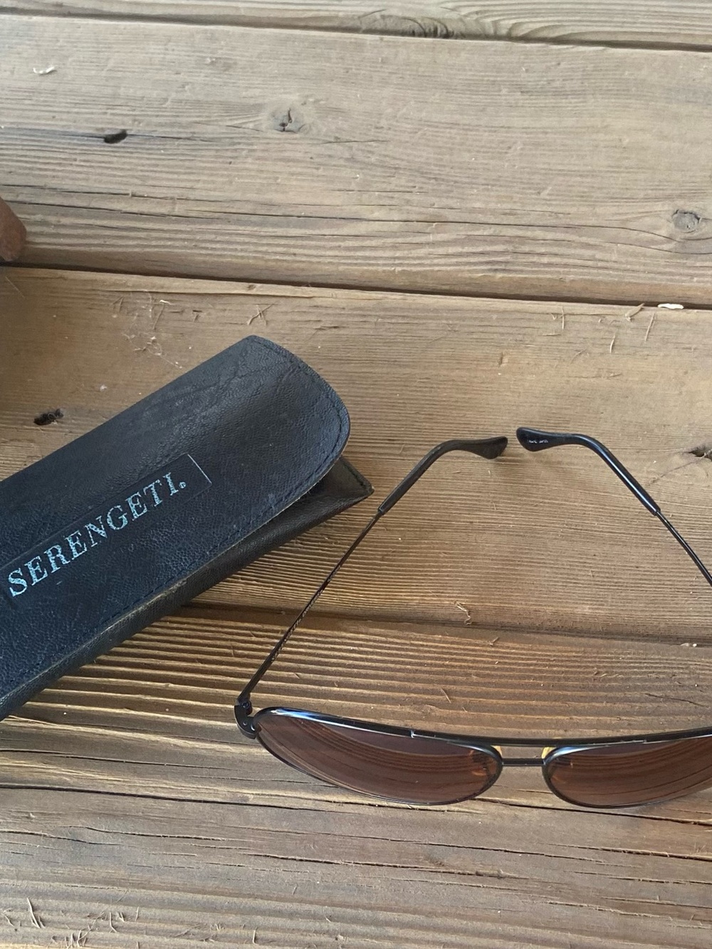 vintage Serengeti Aviator sunglasses 5222 famous driving lenses - Picture 6 of 11